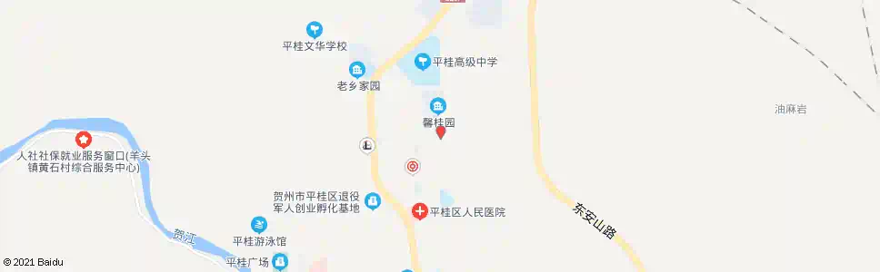 贺州街道办事处_公交站地图_贺州公交_妙搜公交查询2025