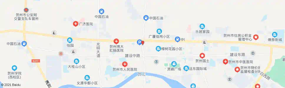 贺州车站宿舍_公交站地图_贺州公交_妙搜公交查询2025