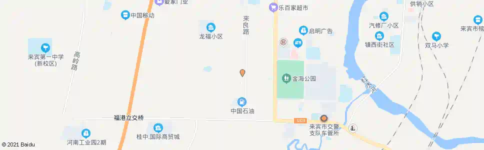 来宾长岭新村路口_公交站地图_来宾公交_妙搜公交查询2025