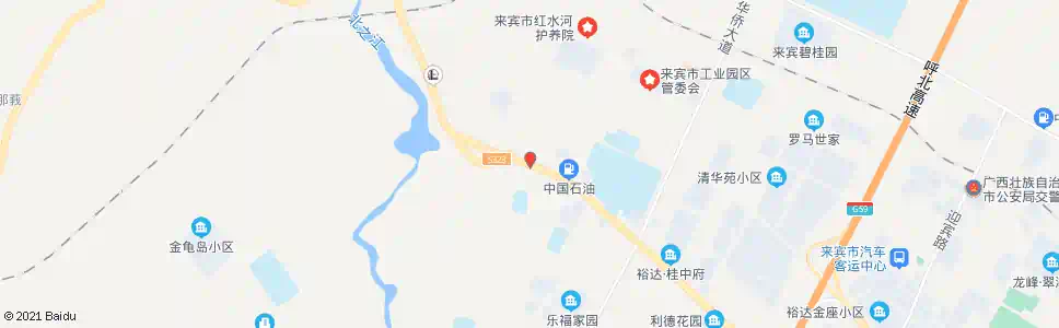 来宾华侨大酒店_公交站地图_来宾公交_妙搜公交查询2025