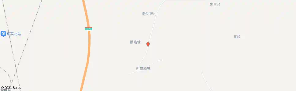 来宾老横路塘_公交站地图_来宾公交_妙搜公交查询2025