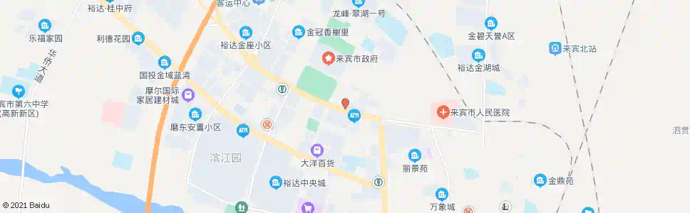 来宾兴宾国土局_公交站地图_来宾公交_妙搜公交查询2025