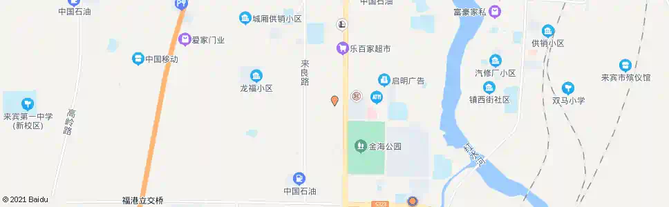 来宾来良路口_公交站地图_来宾公交_妙搜公交查询2025