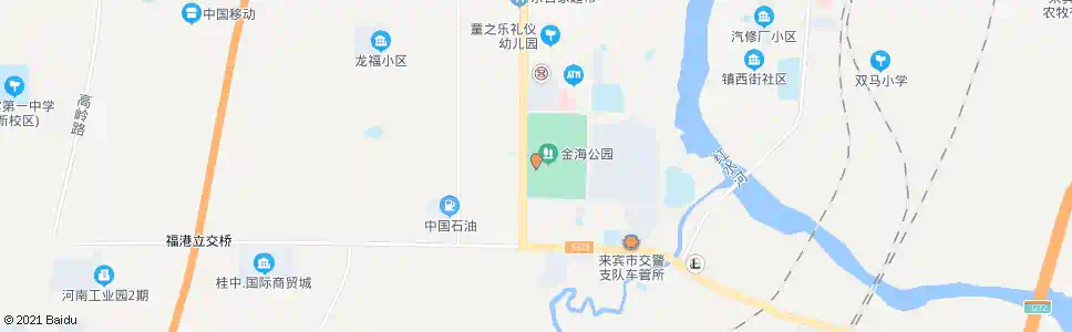 来宾康宁寺_公交站地图_来宾公交_妙搜公交查询2025