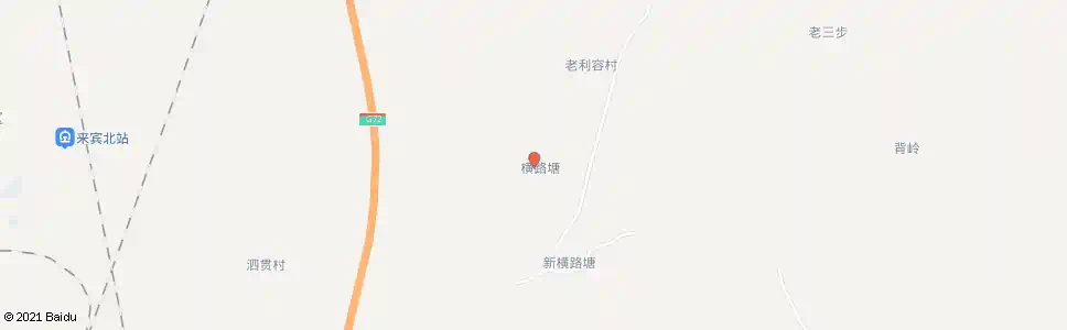 来宾老横路唐_公交站地图_来宾公交_妙搜公交查询2025