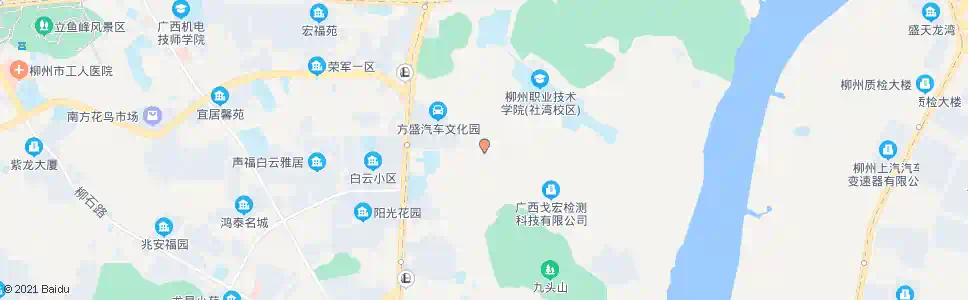 柳州小冶炼菜市_公交站地图_柳州公交_妙搜公交查询2025