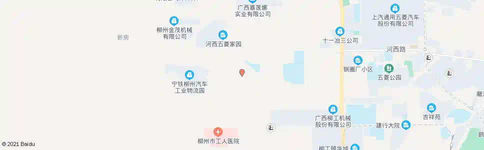 柳州柳工铸件厂_公交站地图_柳州公交_妙搜公交查询2025