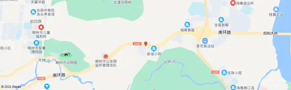 柳州七彩路口_公交站地图_柳州公交_妙搜公交查询2025