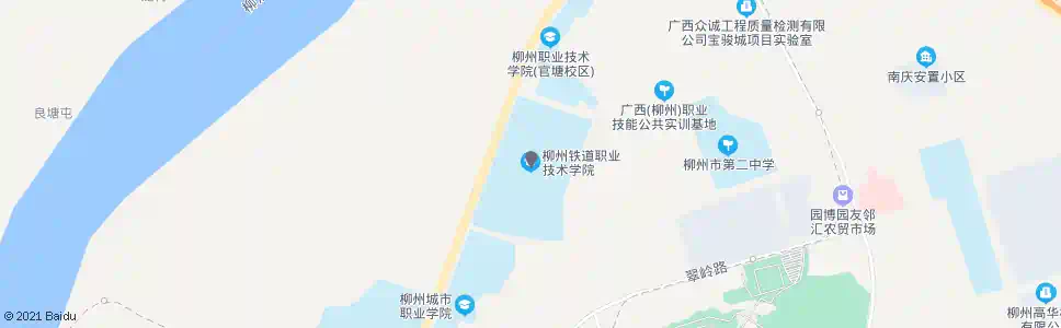 柳州铁道职院_公交站地图_柳州公交_妙搜公交查询2025