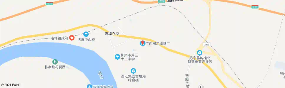 柳州柳江造纸厂_公交站地图_柳州公交_妙搜公交查询2025