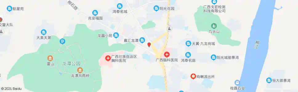 柳州九头山路西_公交站地图_柳州公交_妙搜公交查询2025