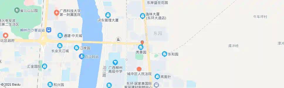 柳州河东路_公交站地图_柳州公交_妙搜公交查询2025