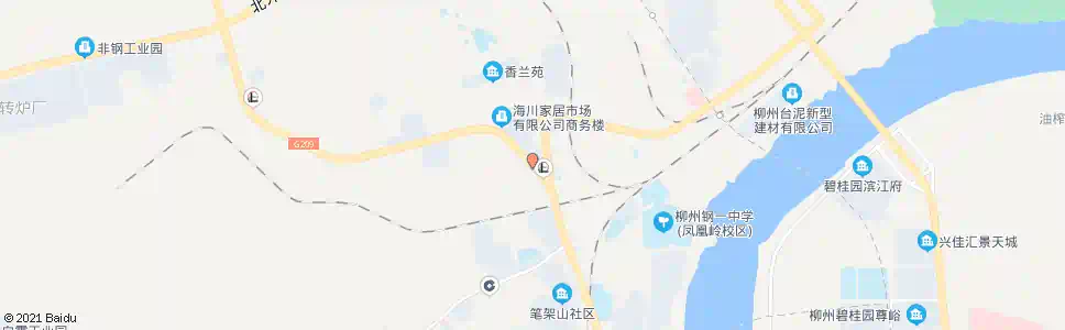 柳州鹧鸪江农贸市场_公交站地图_柳州公交_妙搜公交查询2025