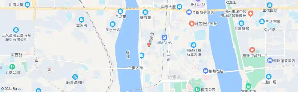 柳州天江丽都_公交站地图_柳州公交_妙搜公交查询2025