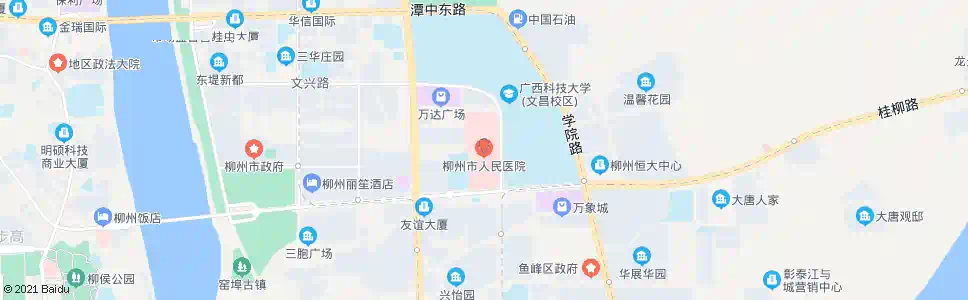 柳州市人民医院_公交站地图_柳州公交_妙搜公交查询2025