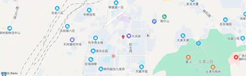 柳州航一路西_公交站地图_柳州公交_妙搜公交查询2025