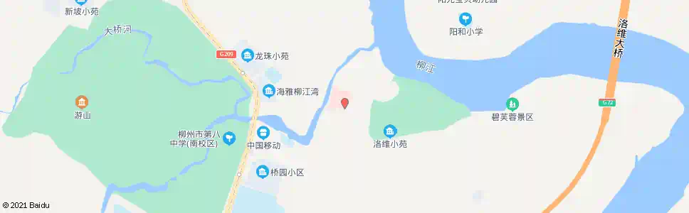 柳州职工疗养院_公交站地图_柳州公交_妙搜公交查询2025