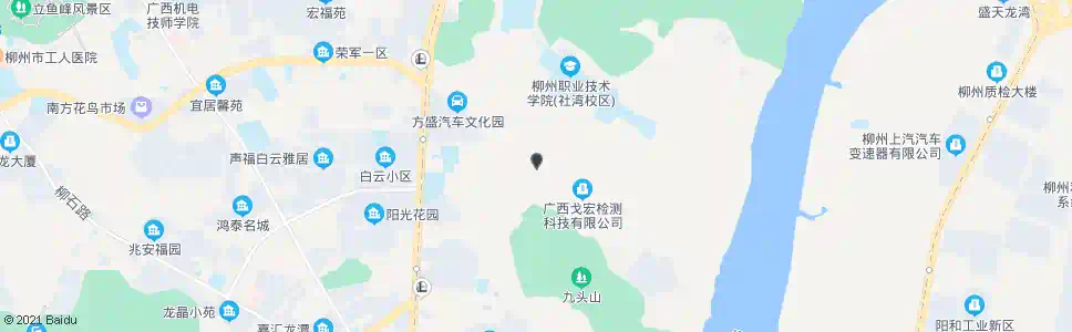 柳州元宝山村_公交站地图_柳州公交_妙搜公交查询2025
