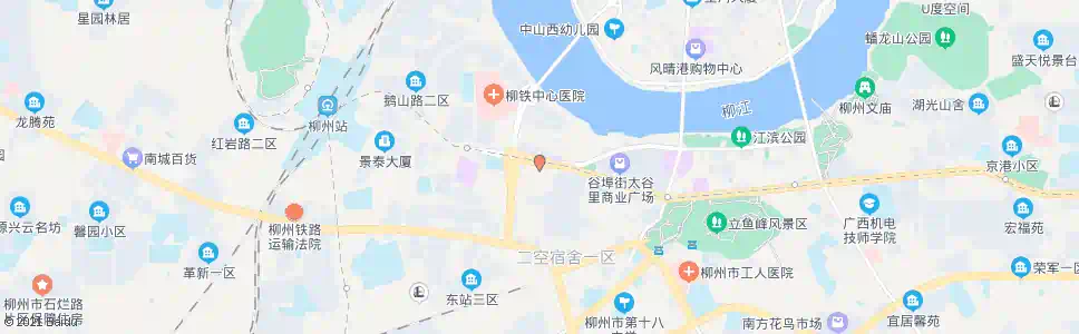 柳州飞鹅商城停车场_公交站地图_柳州公交_妙搜公交查询2025