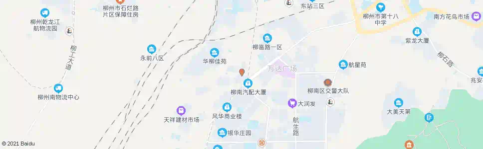 柳州柳邕二区_公交站地图_柳州公交_妙搜公交查询2025
