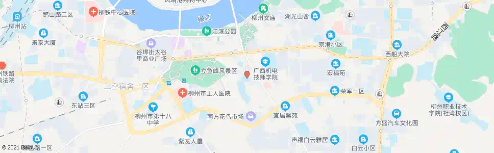 柳州岩村小学_公交站地图_柳州公交_妙搜公交查询2025