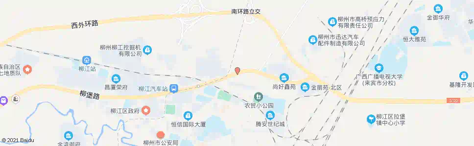 柳州农贸路口_公交站地图_柳州公交_妙搜公交查询2025
