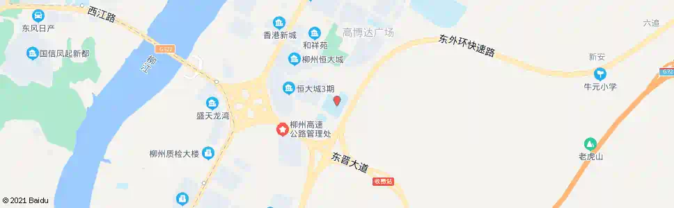 柳州阳和二路_公交站地图_柳州公交_妙搜公交查询2025