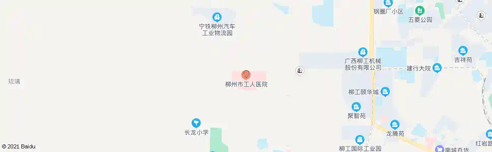 柳州市工人医院_公交站地图_柳州公交_妙搜公交查询2025