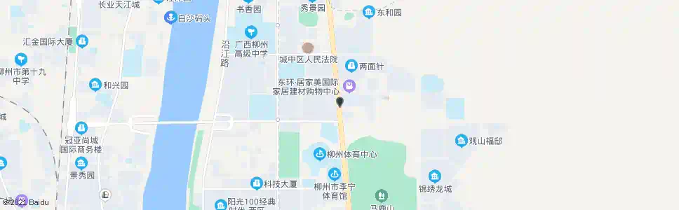 柳州鹿山花苑_公交站地图_柳州公交_妙搜公交查询2025