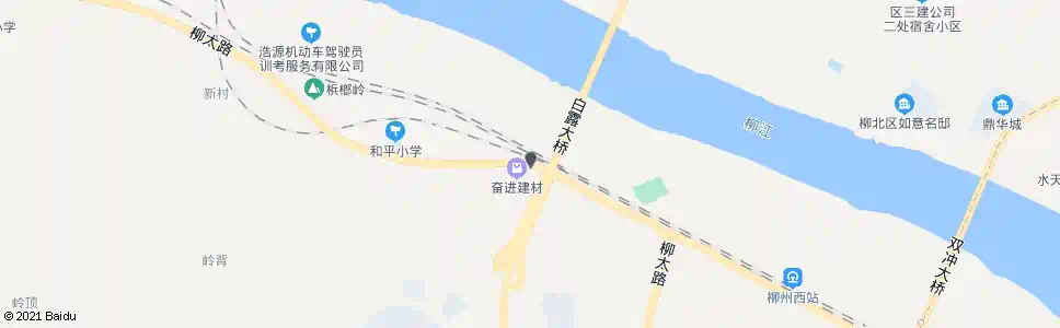 柳州柳太路中_公交站地图_柳州公交_妙搜公交查询2025