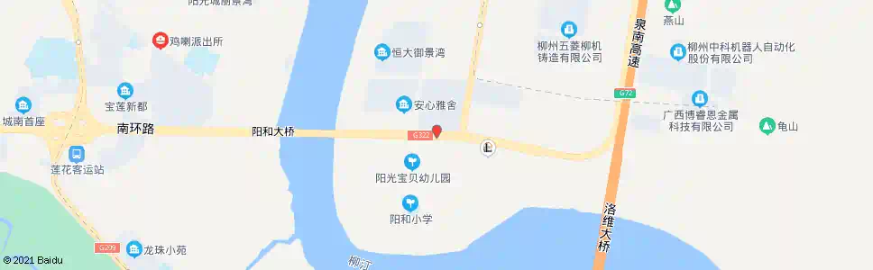 柳州阳和南路_公交站地图_柳州公交_妙搜公交查询2025