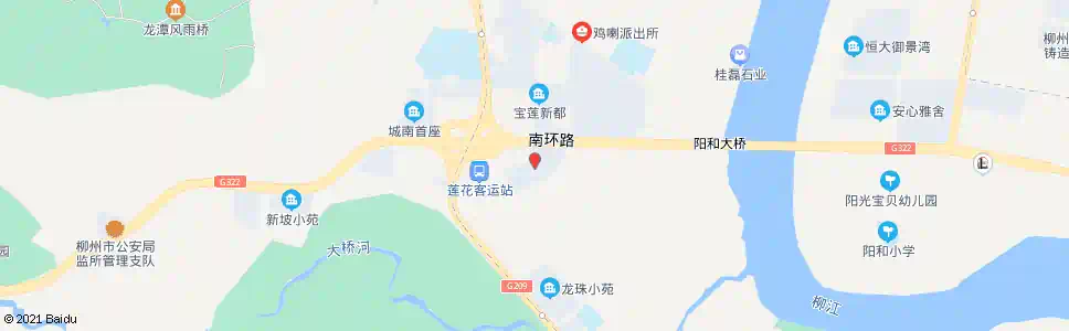 柳州尔海南山御景_公交站地图_柳州公交_妙搜公交查询2025