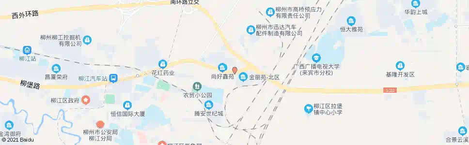 柳州柳堡路东_公交站地图_柳州公交_妙搜公交查询2025