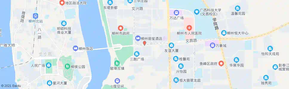 柳州文昌路西(东环大道)_公交站地图_柳州公交_妙搜公交查询2025