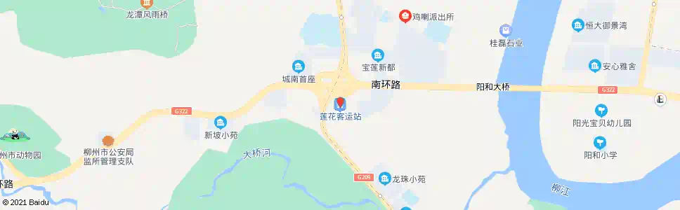 柳州莲花公交站_公交站地图_柳州公交_妙搜公交查询2025