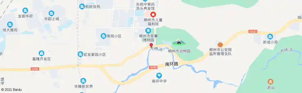 柳州南环航银路口_公交站地图_柳州公交_妙搜公交查询2025