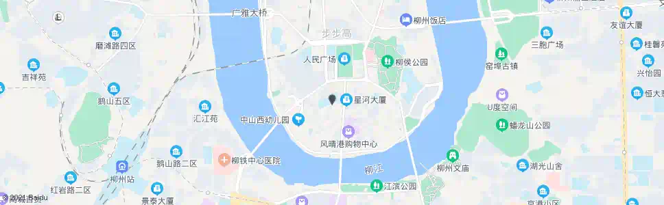 柳州映山街_公交站地图_柳州公交_妙搜公交查询2025
