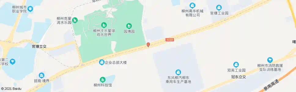 柳州博园路口_公交站地图_柳州公交_妙搜公交查询2025