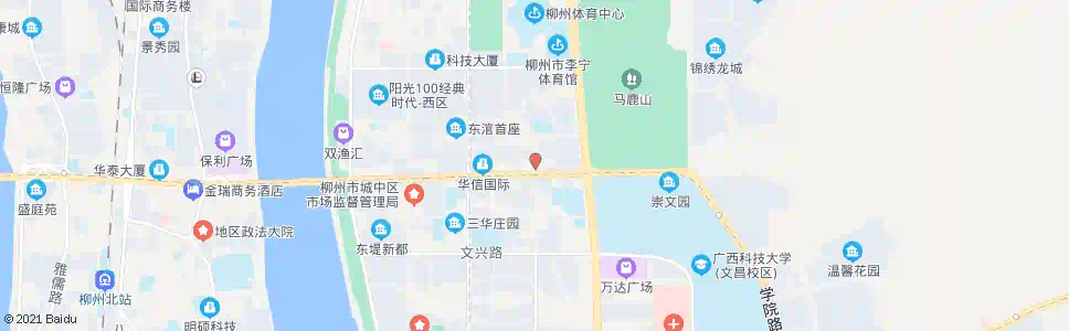 柳州体育路南_公交站地图_柳州公交_妙搜公交查询2025