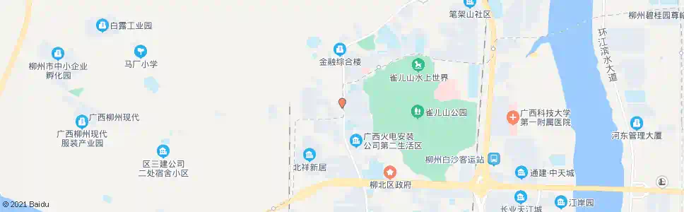 柳州前锋路口_公交站地图_柳州公交_妙搜公交查询2025