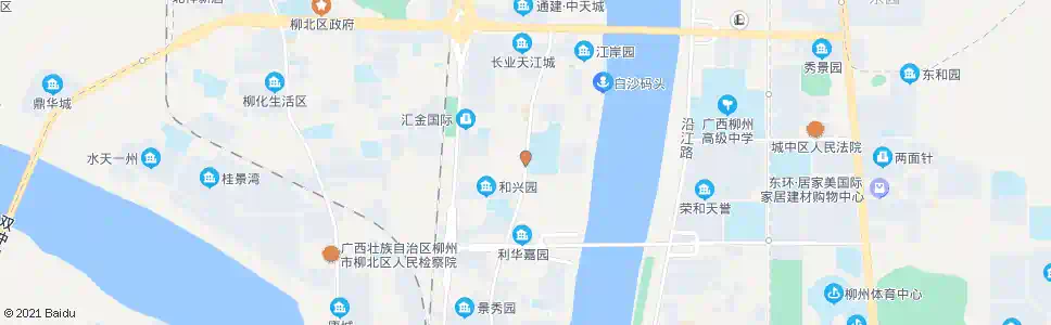 柳州白沙村二队_公交站地图_柳州公交_妙搜公交查询2025