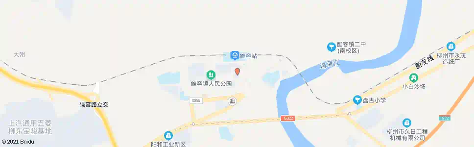 柳州雒容镇_公交站地图_柳州公交_妙搜公交查询2025