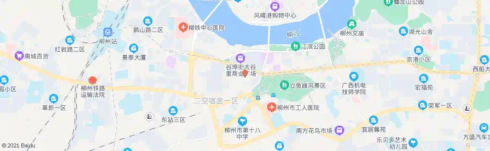 柳州谷埠路_公交站地图_柳州公交_妙搜公交查询2025