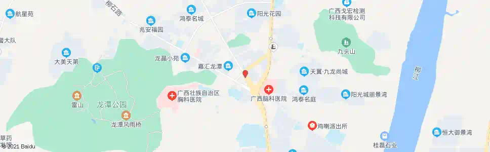 柳州荣军路南_公交站地图_柳州公交_妙搜公交查询2025