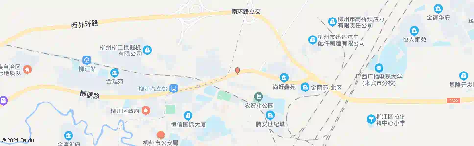 柳州柳江农贸路口_公交站地图_柳州公交_妙搜公交查询2025