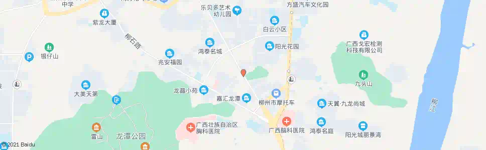 柳州五里亭街道办_公交站地图_柳州公交_妙搜公交查询2025