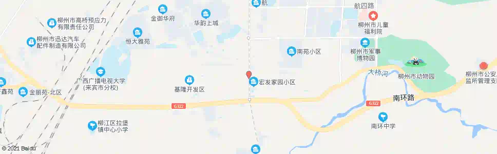 柳州航岭路南_公交站地图_柳州公交_妙搜公交查询2025