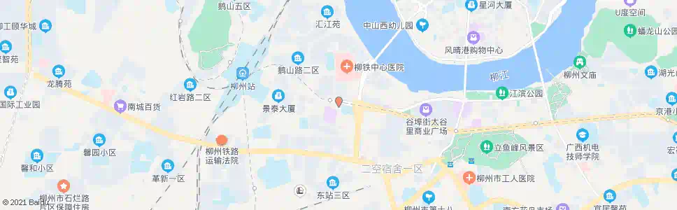 柳州延安大酒店_公交站地图_柳州公交_妙搜公交查询2025