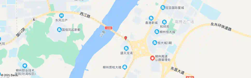 柳州静兰桥东_公交站地图_柳州公交_妙搜公交查询2025