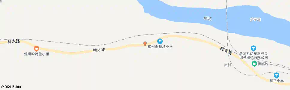 柳州露塘路口_公交站地图_柳州公交_妙搜公交查询2025
